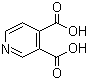structure of CAS# 490-11-9, 3,4-Pyridinedicarboxylic acid;Pyridine-3,4-dicarboxylic acid; Cinchomeronic acid