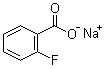 结构式 CAS# 490-97-1, 2-氟苯甲酸钠