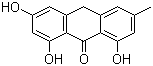 大黄素蒽酮分子结构 (CAS 491-60-1)