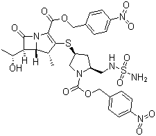 Doripenem Condensation Compound molecular structure (CAS 491878-07-0)
