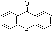 结构式 CAS# 492-22-8, 9-噻吨酮; 噻吨-9-酮