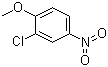 结构式 CAS# 4920-79-0, 2-氯-4-硝基苯甲醚