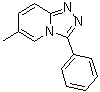 6-甲基-3-苯基-1,2,4-三唑并[4,3-a]吡啶分子结构 (CAS 4926-15-2)