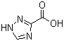 1H-1,2,4-Triazole-3-carboxylic acid  molecular structure (CAS 4928-87-4)