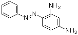 structure of CAS# 495-54-5, Solvent Orange 3;4-(Phenylazo)benzene-1,3-diamine