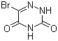 structure of CAS# 4956-05-2, 5-Bromo-6-azauracil;6-Bromo-2,3,4,5-tetrahydro-1,2,4-triazine-3,5-dione; 6-Bromo-1,2,4-triazine-3,5(2H,4H)-dione