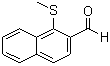 1-(Methylthio)-2-naphthaldehyde molecular structure (CAS 49571-51-9)