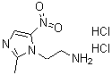 2-Methyl-5-nitro-1H-imidazole-1-ethanamine dihydrochloride molecular structure (CAS 49575-10-2)