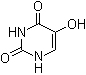 5-羟基尿嘧啶分子结构 (CAS 496-76-4)