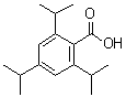 结构式 CAS# 49623-71-4, 2,4,6-三异丙基苯甲酸