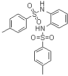 结构式 CAS# 49633-28-5, N,N'-二对甲苯磺酰基邻苯二胺