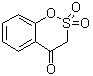 1,2-Benzoxathiin-4(3H)-one 2,2-dioxide molecular structure (CAS 49670-47-5)