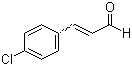结构式 CAS# 49678-02-6, 4-氯肉桂醛; 对氯肉桂醛