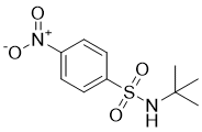 N-tert-Butyl 4-Nitrophenylsulfonamide molecular structure (CAS 49690-09-7)