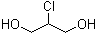 2-氯-1,3-丙二醇分子结构 (CAS 497-04-1)