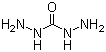 Carbohydrazide molecular structure (CAS 497-18-7)