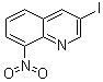 structure of CAS# 497084-46-5, 3-Iodo-8-nitroquinoline