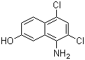 8-Amino-5,7-dichloronaphthalen-2-ol molecular structure (CAS 497151-50-5)