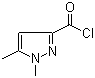 结构式 CAS# 49783-84-8, 1,5-二甲基-1H-吡唑-3-甲酰氯