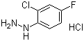 结构式 CAS# 497959-29-2, 2-氯-4-氟苯肼盐酸盐