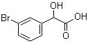 3-溴扁桃酸分子结构 (CAS 49839-81-8)
