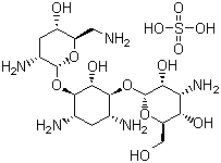 Tobramycin sulfate molecular structure (CAS 49842-07-1)