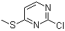 结构式 CAS# 49844-93-1, 2-氯-4-(甲硫基)嘧啶