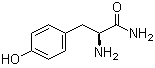 结构式 CAS# 4985-46-0, L-酪氨酰胺