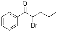 structure of CAS# 49851-31-2, alpha-Bromovalerophenone;2-Bromo-1-phenyl-1-pentanone; 2-Bromo-1-phenylpentan-1-one; 2-Bromovalerophenone