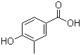 4-羟基-3-甲基苯甲酸分子结构 (CAS 499-76-3)