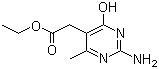 Ethyl (2-amino-4-hydroxy-6-methyl-5-pyrimidinyl)acetate molecular structure (CAS 499209-19-7)