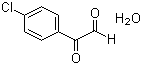 4-氯苯基水合乙二醛分子结构 (CAS 4996-21-8)