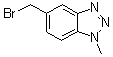 structure of CAS# 499770-76-2, 5-(Bromomethyl)-1-methyl-1H-benzotriazole