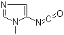 structure of CAS# 499770-99-9, 5-Isocyanato-1-methyl-1H-imidazole