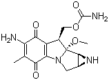 丝裂霉素 C分子结构 (CAS 50-07-7)
