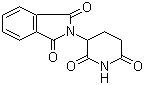 Thalidomide molecular structure (CAS 50-35-1)
