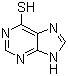 6-巯基嘌呤分子结构 (CAS 50-44-2)