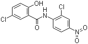 Niclosamide molecular structure (CAS 50-65-7)