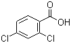 structure of CAS# 50-84-0, 2,4-Dichlorobenzoic acid;2,4-DCBA