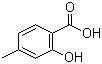 结构式 CAS# 50-85-1, 4-甲基水杨酸