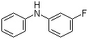 3-氟二苯基胺分子结构 (CAS 500-41-4)