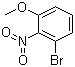 structure of CAS# 500298-30-6, 3-Bromo-2-nitroanisole;1-Bromo-3-methoxy-2-nitrobenzene