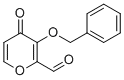 3-(Benzyloxy)-4-oxo-4H-pyran-2-carbaldehyde molecular structure (CAS 500371-01-7)