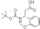 (betaR)-beta-[[(1,1-Dimethylethoxy)carbonyl]amino]-2-methoxybenzenepropanoic acid molecular structure (CAS 500788-85-2)