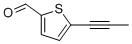structure of CAS# 501-91-7, Junipal;5-prop-1-ynylthiophene-2-carbaldehyde