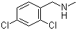 N-(2,4-二氯苄基)甲胺分子结构 (CAS 5013-77-4)