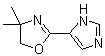 4,5-Dihydro-2-(1H-imidazol-5-yl)-4,4-dimethyloxazole molecular structure (CAS 501660-53-3)
