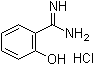 2-Hydroxybenzenecarboximidamide monohydrochloride molecular structure (CAS 501904-25-2)
