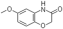 结构式 CAS# 5023-12-1, 6-甲氧基-4H-苯并[1,4]恶嗪-3-酮