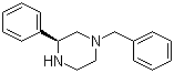 (3S)-3-Phenyl-1-(phenylmethyl)piperazine molecular structure (CAS 502482-38-4)